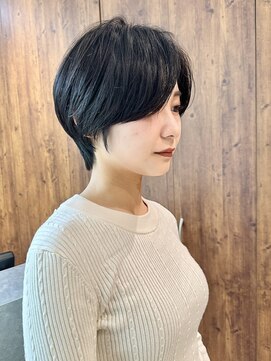 ビュートリアム 南青山(BEAUTRIUM) 大人ショートヘア/ハンサムショート/前髪なし/ショートヘア