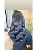 【kate 大宮】ブルーラベンダー×艶巻きロング