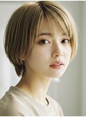 ☆大人ショートボブ丸みショートマッシュショート前髪あり☆