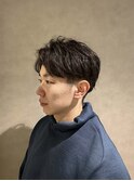 #毛流れアップバング#メンズカット/森岡俊亮