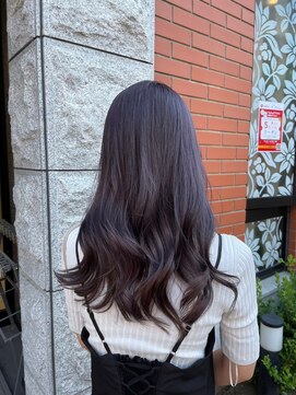 ビスイル 秋葉原店(Vis ill) ブルーシルバーアッシュブルージュ透明感グラデーションカラー