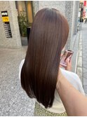 髪質改善＊ロングレイヤーグレーベージュ＊美髪【Zina船橋】
