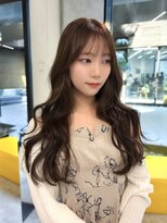 シティ(CITY) ヘーゼルベージュ/ロングレイヤー/顔まわりカット