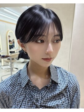 サンド 池袋 2nd(sand) マッシュショート#ブルーブラック#髪質改善