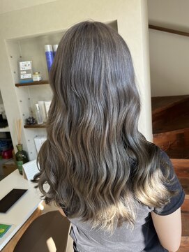 サンドット(Sun.) ブリーチ/ダブルカラー/グレージュ