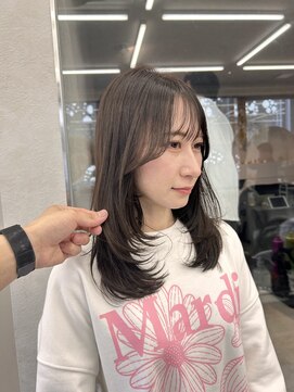 アスター 天神大名店(Aster) コココアベージュ/小顔/オリーブグレー/髪質改善/天神/黒髪