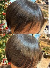 自然に馴染むメンズエクステで、悩みの前髪も即カバー。理想のシルエットを実現。