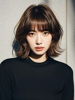 エイチ ウルフカット 大阪梅田(811)&nbsp;ショートボブシースルーマッシュウルフカットショートヘアボブ