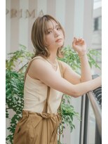 レイ(Ray)&nbsp;カットで小顔化!?こだわりの顔周りレイヤー