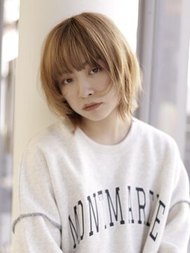 エムスラッシュ アヴェダ 自由が丘(M.SLASH AVEDA) ボブレイヤーボブ