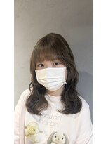 ヘルム(Helm)&nbsp;ブリーチなしダブルカラー/オリーブベージュ