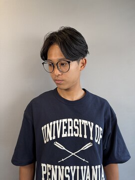 シュンギクヘアステイション(SHUNGIQ=HAIR STATION) 毛流れセンターパート