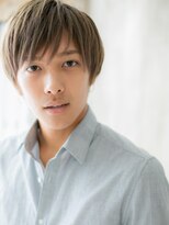 モッズヘアメン 札幌月寒店(mod's hair men) カジュアルブリーチデザインフルバングメンズカットr札幌月寒