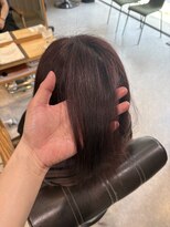 ベルプロッドバイアルター 千葉(bel. prod by aL-ter) クパープル/ナチュラルショート/夏のヘアアレンジ/千葉駅
