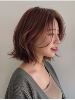 モードケイズ(Aimee by modek’s)&nbsp;【茨木市駅/ボブ】30代 ナチュラル仕上げ