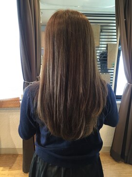 フェリシータ 服部店(felicita) 透明感があるツヤ髪＠ナチュラルストレート