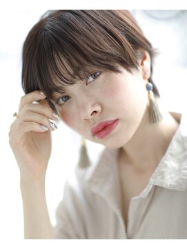 ヘア アンド スパ エジェリ プリム(hair&spa egerie prime) 小顔マッシュショート☆/アースカラー/30代40代50代