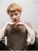 CUFFA】無造作カールデザインカラー大人ボブ東銀座築地新富町