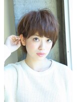 ヘアーゼロ 南新町(HAIR ZERO) 耳かけスタイルでディテールショート