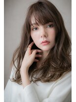 カバーヘア イヴ 戸頭店(COVER HAIR EVE) 外国人風無造作ウェーブパーマのモテロングZ戸頭20代30代40代