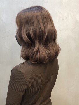 ヘアスタジオダップ(hair studio dap) ミルクティーブラウン