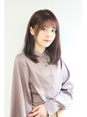 ナチュラルワンカール×ココアブラウン