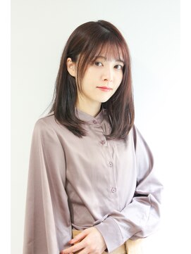 クラン(Chlan) ナチュラルワンカール×ココアブラウン