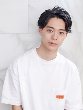 オーブ ヘアー ライト 明石店(AUBE HAIR light) 【AUBE HAIR】爽やかアップバング