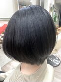 縮毛矯正 ボブショート