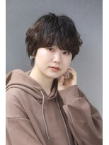 グルー(glue) カジュアル無造作小顔ショートボブ【二子玉川 glue】