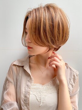 ロンドプランタン 恵比寿(Lond Printemps) 大人ショート オルチャンボブ ミルクティベージュ