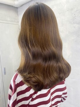 アルバム 渋谷パルコ(ALBUM) こっくりブラウン_グレージュカラーボブウルフ_ba377762