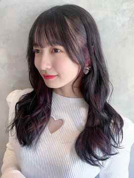 アルバム 渋谷パルコ(ALBUM) 顔まわりカット_グレージュカラーボブウルフ_ba423391