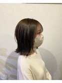 切りっぱなしボブ