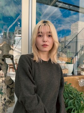 エルム 原宿 表参道(yelm) 原宿/インナーカラー/イヤリングカラー/ダブルカラー/髪質改善