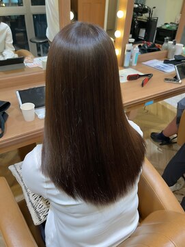 ロンドエニカ 大宮(Lond enika) 大人ガーリーチョコレートカラー