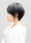 ショートボブ20代30代40代大人可愛い暗髪うる艶髪青山表参道