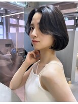 グロー 大宮(GLROW)&nbsp;韓国ボブ　ウルフカット　レイヤーカット　顔周り　石井遥