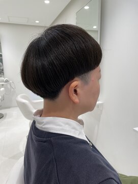ウル(uru) お客様style☆癖毛刈り上げマッシュ