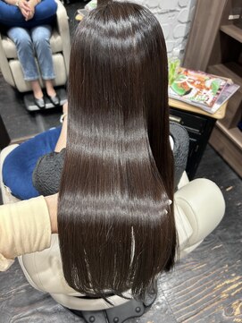 アルコイリスバイドールヘアー(ARCOIRIS by Dollhair) 酸性ストレートうる艶ロング髪質改善トリートメント韓国風都島