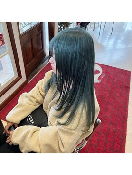 ゴッドヘアーアンドメイク 高崎店(GOD Hair&Make) ターコイズ