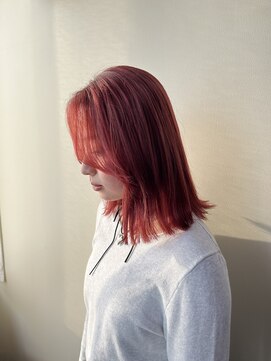 エイミー(Aimee) Aimee 町田 ビビットレッド×ケアブリーチ