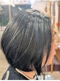 白髪染めはダメージゼロのマニキュアがオススメ!グリーン