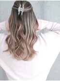 ハイライトショートヘアレイヤーカットダブルカラー