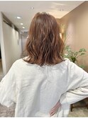 ◎NAKAMURA◎ #39 外ハネレイヤー/オレンジベージュ