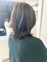 キャアリー(Caary)&nbsp;福山市Caaryオリーブグレージュ寒色カラーナチュラルネオウルフ