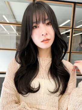 スタートウキョウ 渋谷(STAR TOKYO) 大人可愛い髪質改善カラー艶感ストレート透明感小顔前髪