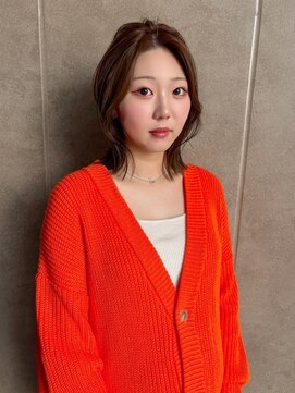 バランス 福山店(BALANCE.) タッセルボブ  × 顔周りレイヤー