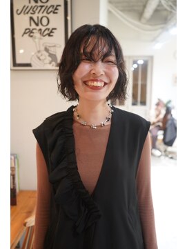 メグリ(meguri) アンニュイなパーマスタイル