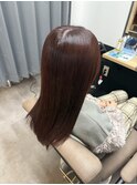 レッドブラウン【TELA HAIRユーカリが丘】